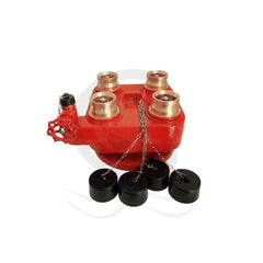 4 Way Fire Brigade Inlet Connection