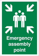 Emergency Assembly Point Sign Board