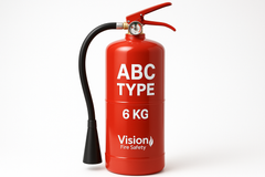 ABC TYPE FIRE EXTINGUISHER 6 KG