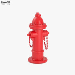 Red Fire Hydrants