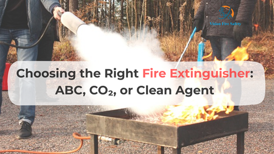 Choosing the Right Fire Extinguisher: ABC, CO₂, or Clean Agent