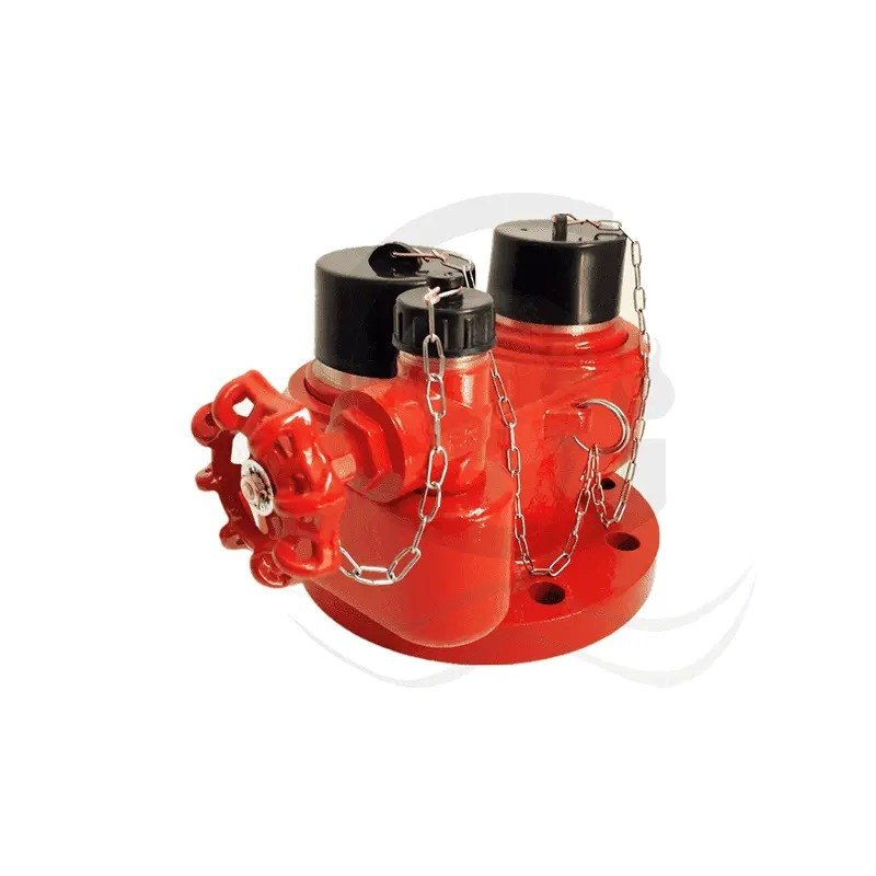 2 Way Fire Brigade Inlet Connection