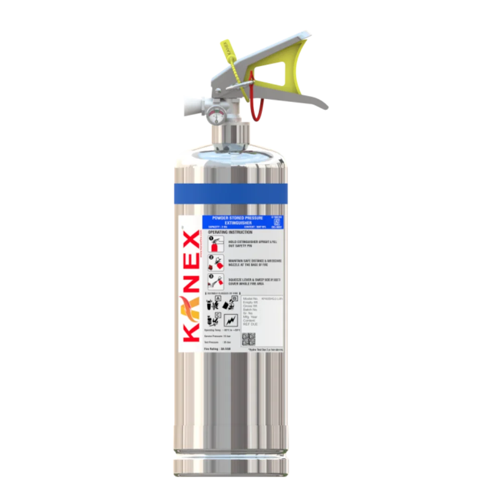 ABC Dry Powder SS Body 4 Kg Extinguishers