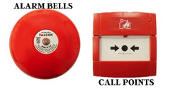 fire alarm bells or sirens