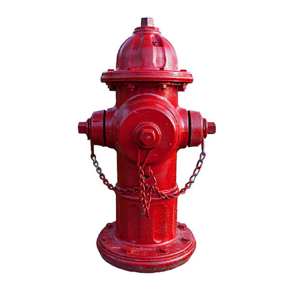 Red Fire Hydrants